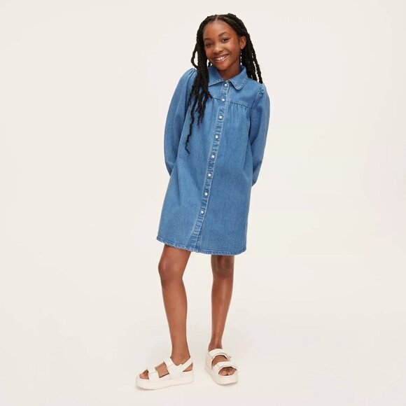 kate spade Other - Size XS Girls' Denim Long Sleeve Shirtdress - kate spade new york x Target